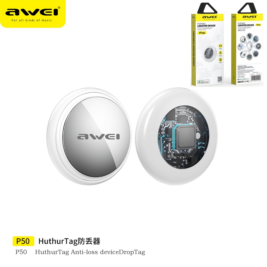 AWEI P50 Huttuhrtag GPS