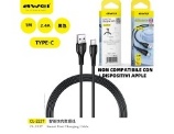 AWEI CAVO ALTA FLESSIBILE FAST CHARGING TYPE C 1M