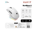 [StarBlaze-2] HAVIT 4K Wirelss 1K WIRED gaming mouse DPI FINO 26000 REGOLABILI 6 MARCE E BASE