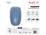 [MS53WB-BL] HAVIT Wireless BLUTOOTH 5.2 mouse DPI 1600 PESO 50G