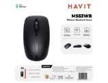 [MS53WB-BK] HAVIT Wireless BLUTOOTH 5.2 mouse DPI 1600 PESO 50G