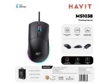 [MS1038] HAVIT GAMING MOUSE DPI FINO 8000 CON RGB ALTA PRECISIONE