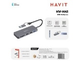 [HV-H41] HAVIT HUB 1XUSB3.0 2X USB2.0 TF/SD