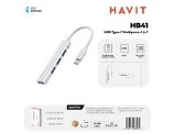 [HB41] HAVIT HUB TYPE-C MULTIPRESA 4 in 1