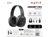 HAVIT CUFFIE BLUETOOTH MULTIFUNZIONI MICROSD-FM-AUX 200MAH NERO