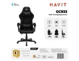 [GC933-bk] HAVIT SEDIA DA GAMING NERO