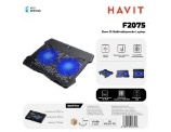 [F2075] HAVIT BASE DI RAFFREDDAMENTO LAPTOP CON 2 FAN