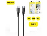 AWEI DOPPIO TYPE-C CAVO 3m