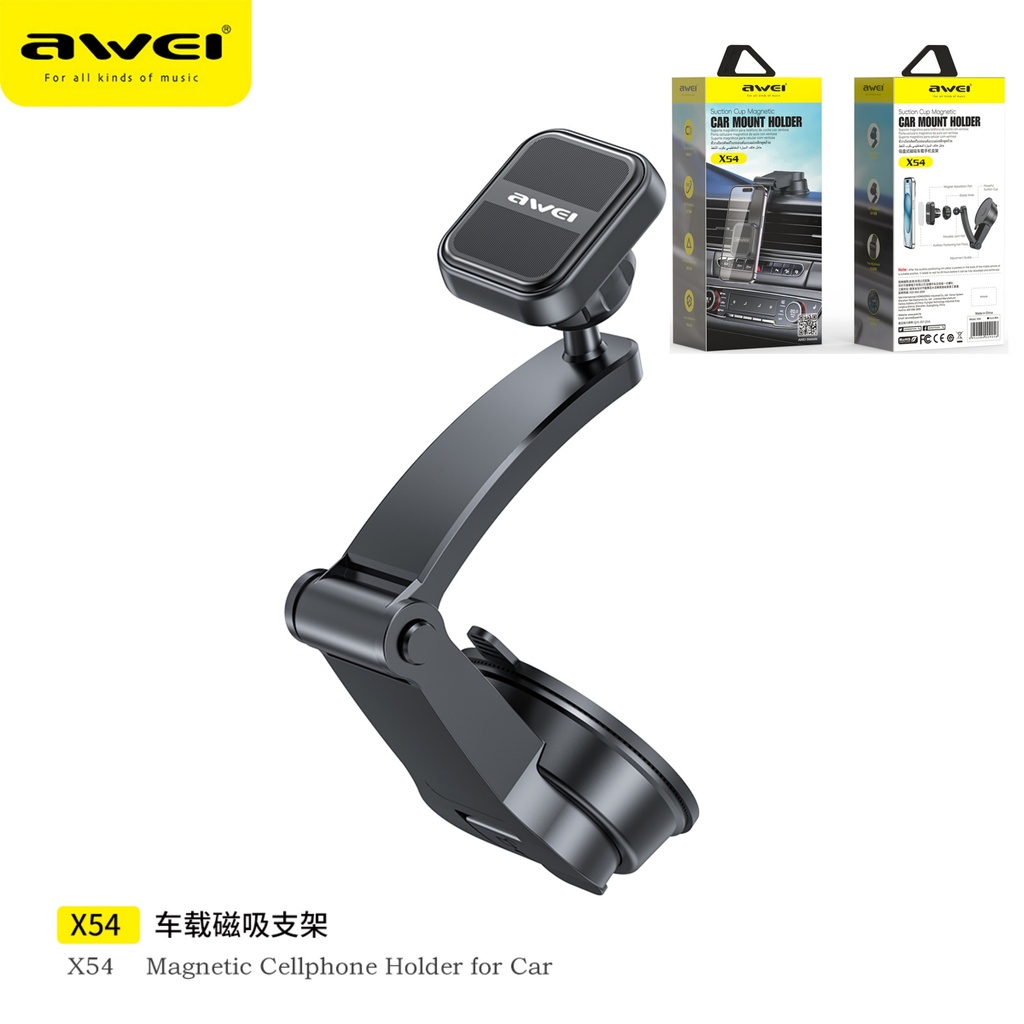 AWEI X54 Supporto Smartphone per Auto Magnetico