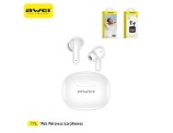 [T71-WH] AWEI AURICOLARI BLUETOOTH IN-EAR BIANCO