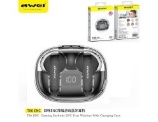 [T86ENCBK] AWEI ENC CUFFIE WIRELESS NERO