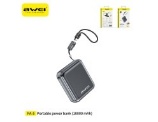 AWEI POWERBANK CON CAVI 10000MAH