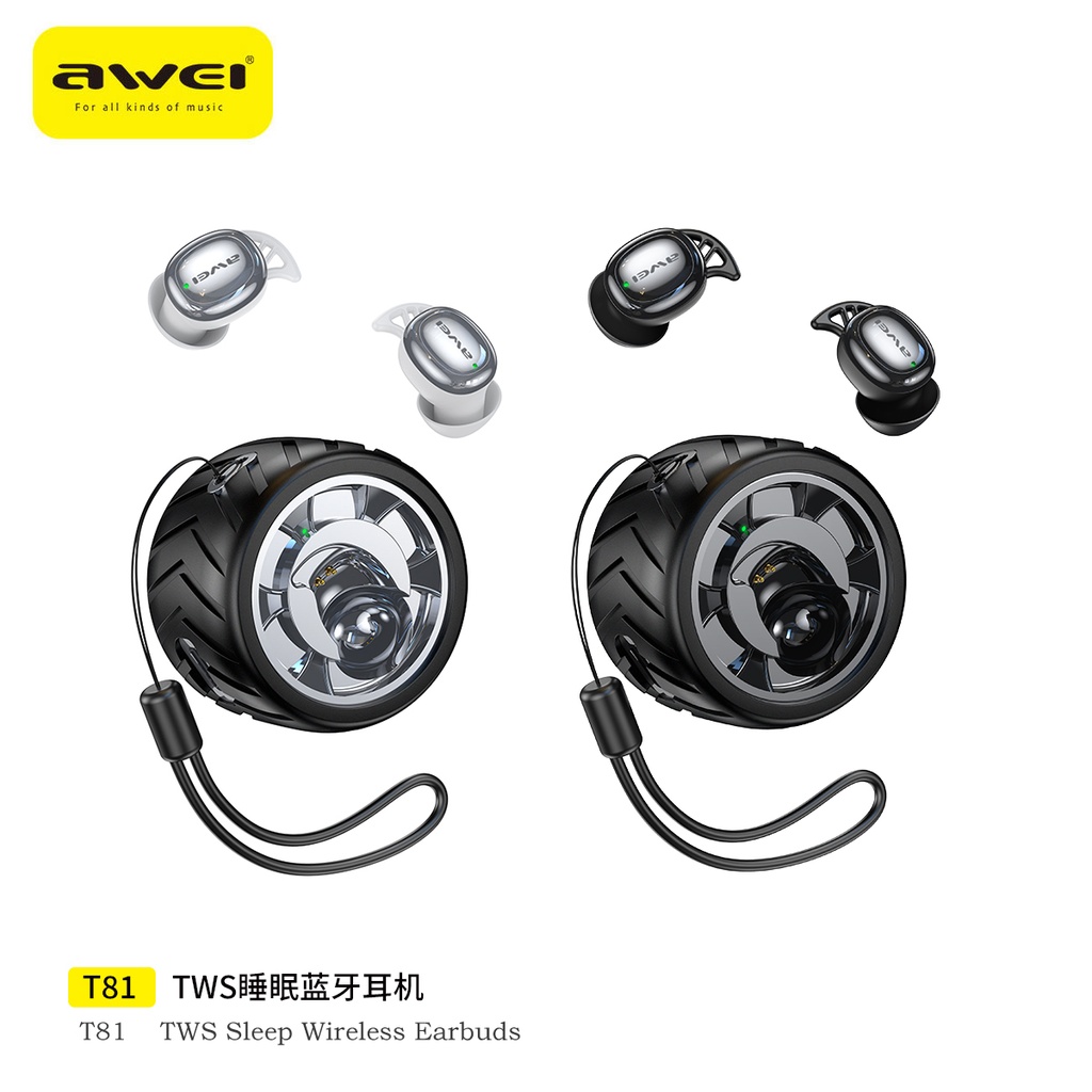 AWEI T81 Auricolari per Sonno