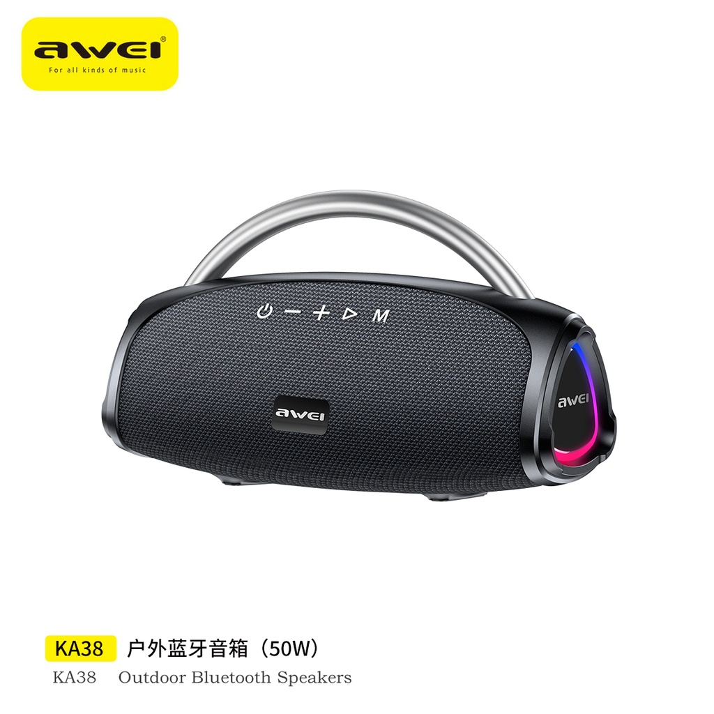 AWEI KA38 Speaker Bluetooth con Manico 50W
