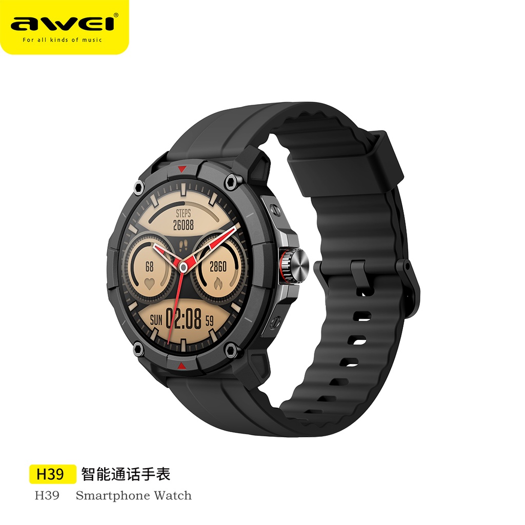 AWEI H39-BK Smartwatch con Chiamate
