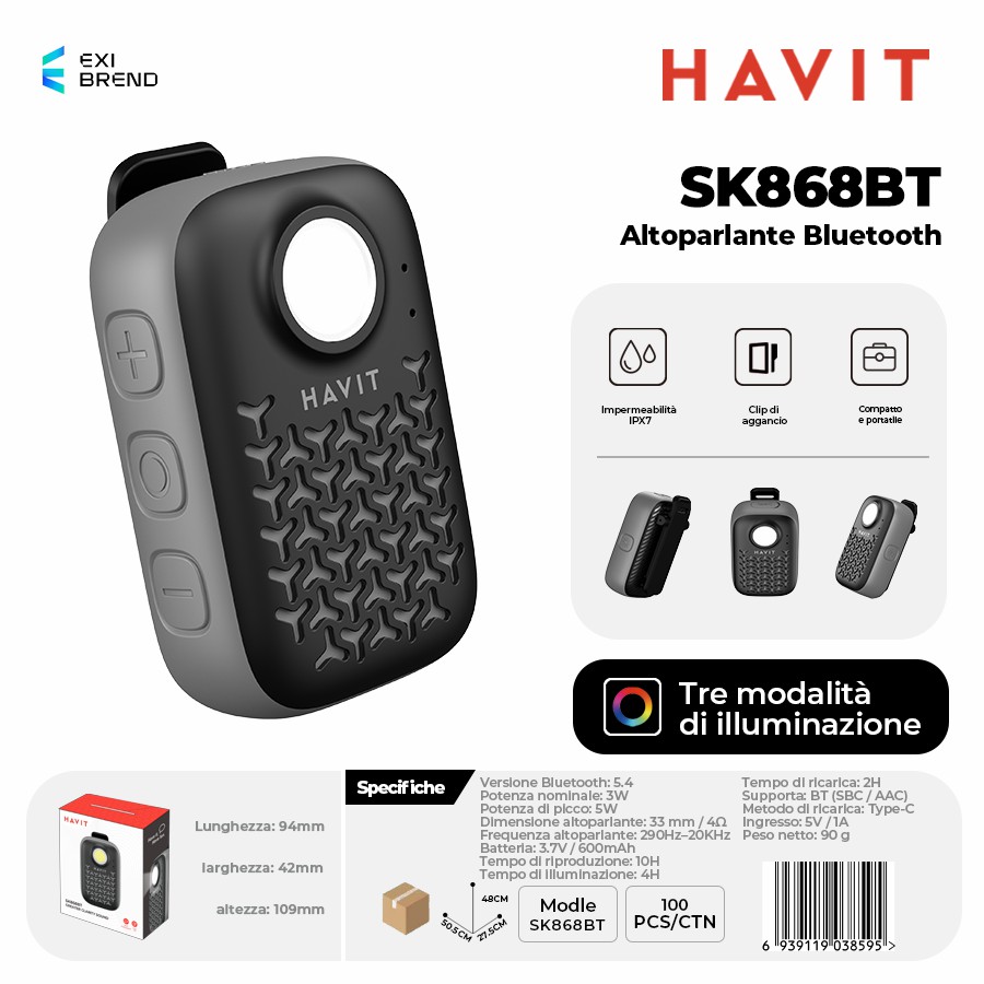 [SK868BT] HAVIT SK868BT Speaker Bluetooth