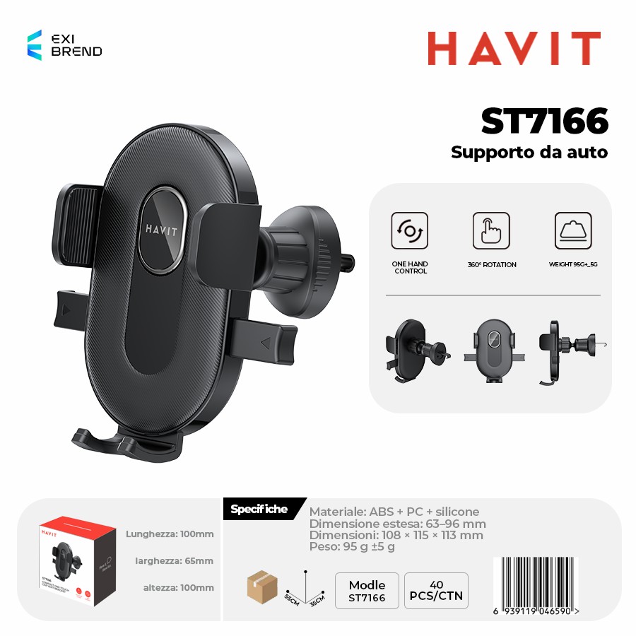 HAVIT ST7166 Supporto Auto