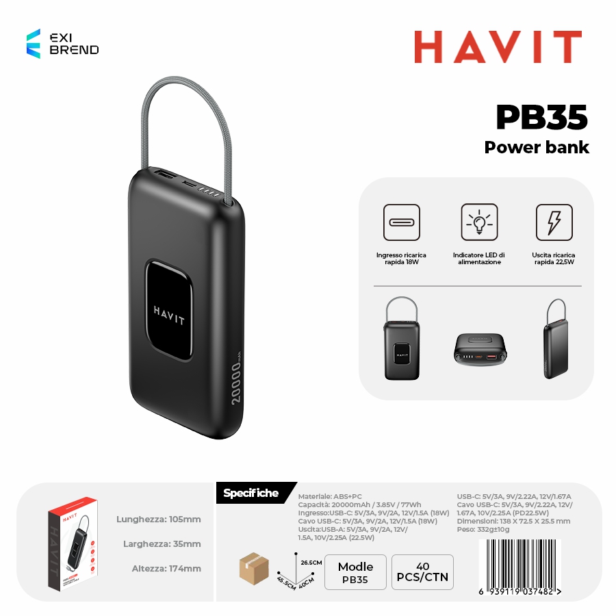 HAVIT PB35 Power Bank