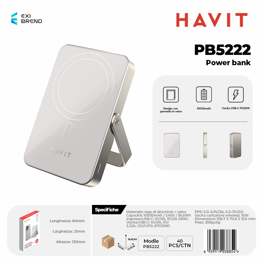 HAVIT PB5222 Power Bank