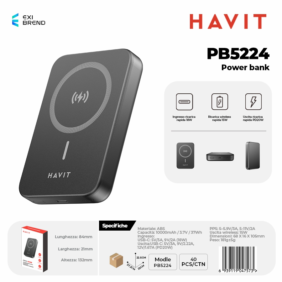 HAVIT PB5224 Power Bank