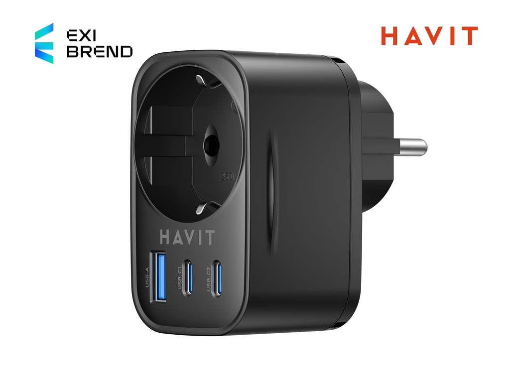 HAVIT UC142 EU Caricatore USB