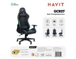 [GC927] HAVIT SEDIA DA GAMING NERO CON LUCI RGB