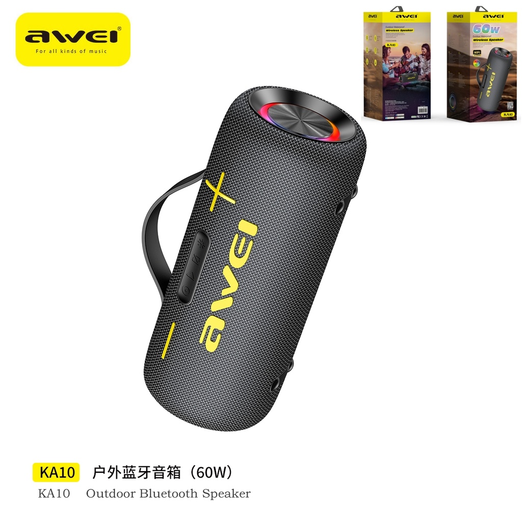 AWEI KA10 Altoparlante Bluetooth 60W