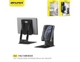 [X23] AWEI SUPPORTO PAD IN ABS+ALLUMINIO