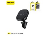 [X21] AWEI SUPPORTO TELEFONO PER AUTO MAGNETICO CON GANCIO