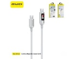 AWEI CAVO TYPE-C TO TYPE-C CON DISPLAY 10V/3A 1.2M