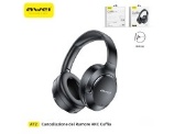 AWEI Cuffie over-ear stereo wireless Bluetooth con cancellazione rumore attiva