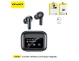 无折扣AWEI AURICOLARE TRUE WIRELESS CON DISPLAY MULTIFUNZIONE NERO