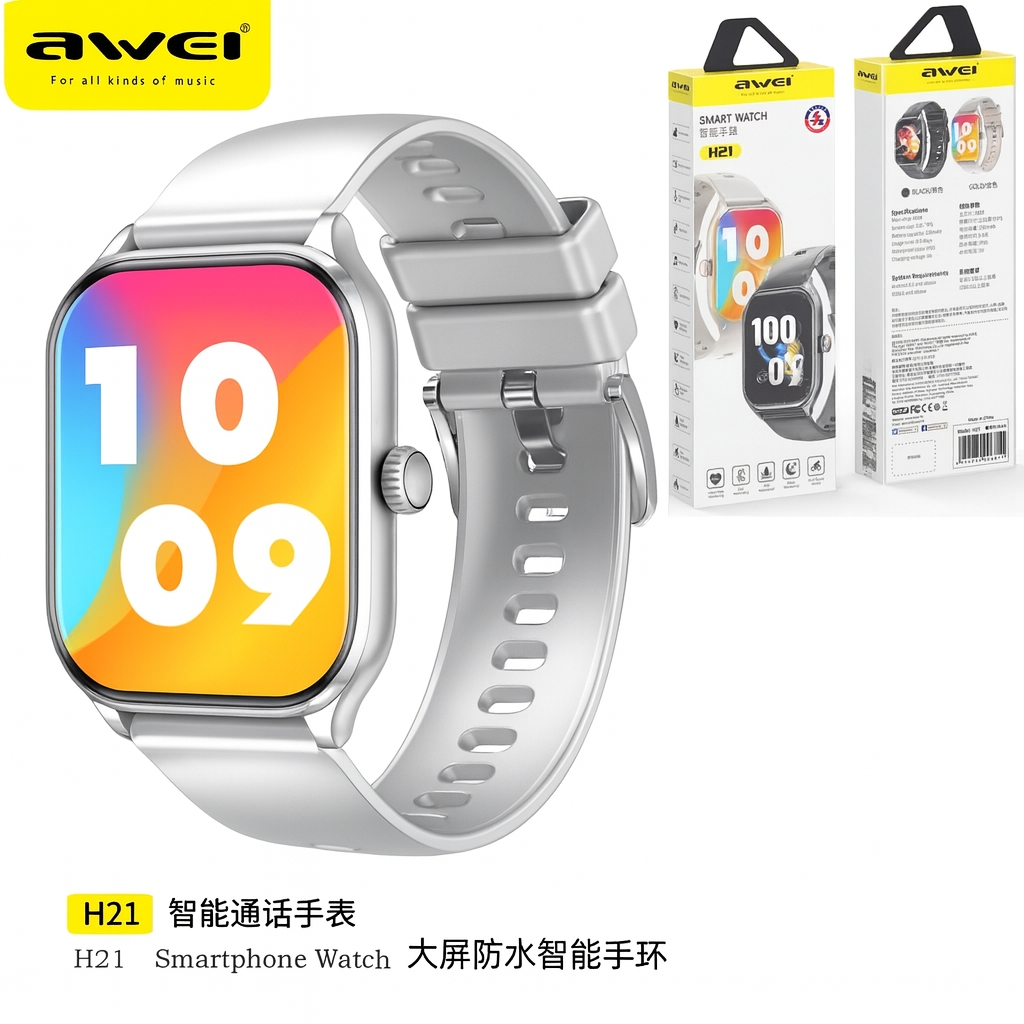 AWEI H21-SI Smart Whatch con Chiamata