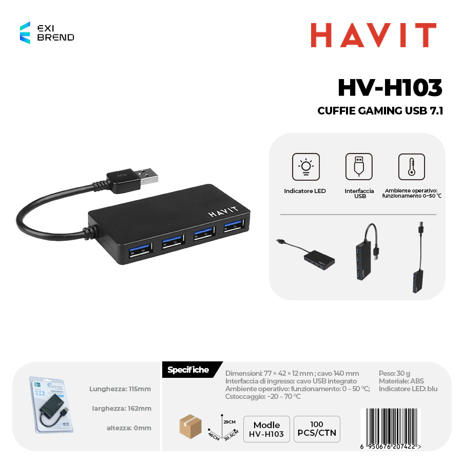 HAVIT HV-H103 Hub