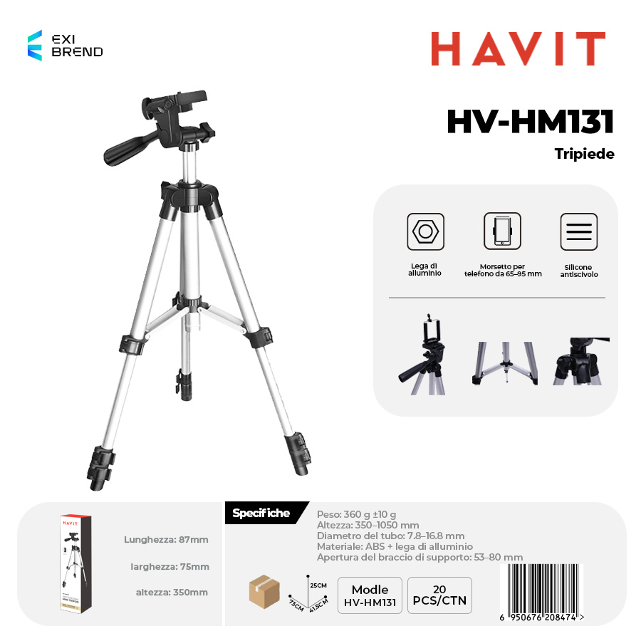 HAVIT HV-HM131 Supporto Live