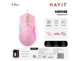 HAVIT GAMING MOUSE CON RGB E 7 TASTI MACRO PROGRAMMING ALTA PRECISIONE