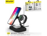 AWEI CARICATORE WIRELESS 4 IN 1